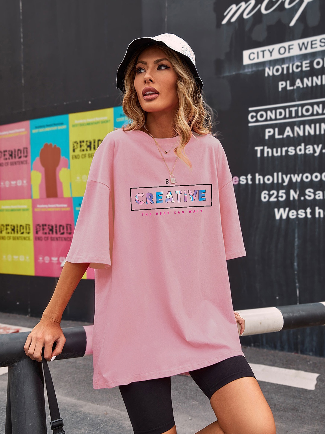 URBANIC Women Pink Relaxed Fit Typography Printed Drop-Shoulder Sleeves Longline T-shirt
URBANIC Women Pink Relaxed Fit Typography Printed Drop-Shoulder Sleeves Longline T-shirt