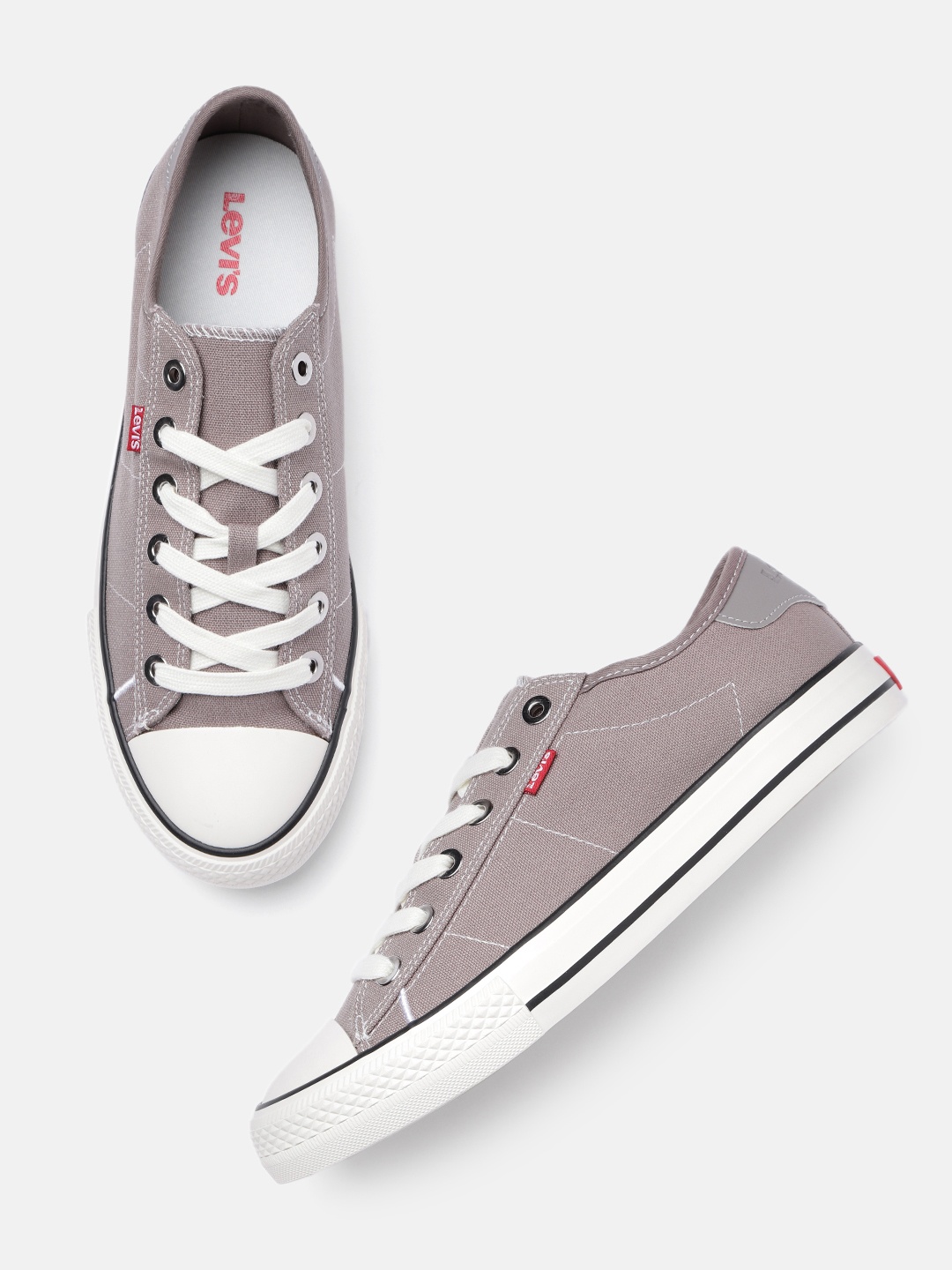 Levis Men Grey Henry Sneakers