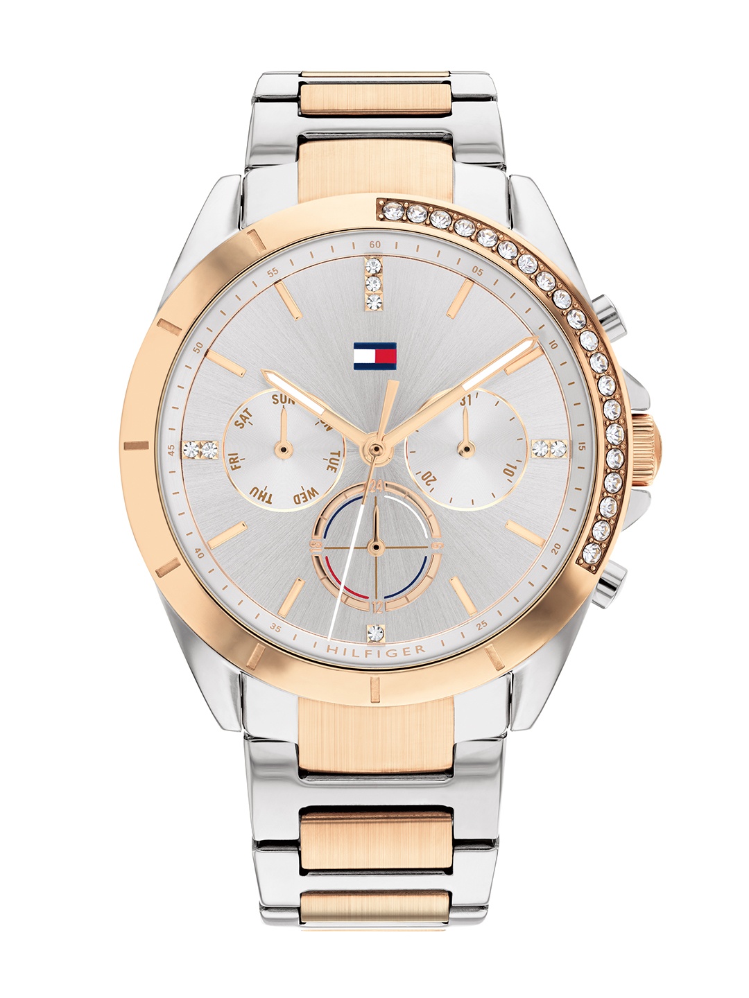 Tommy Hilfiger Women Grey Dial & Steel Toned Stainless Steel Analogue Watch TH1782387
Tommy Hilfiger Women Grey Dial & Steel Toned Stainless Steel Analogue Watch TH1782387