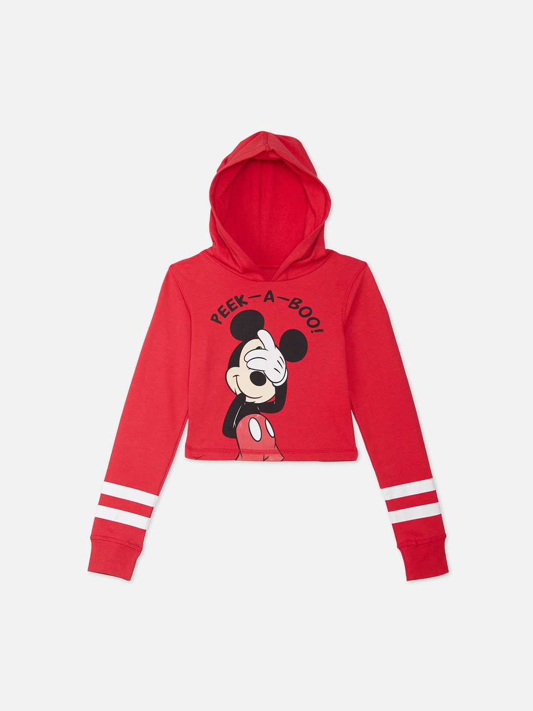 Kids Ville Mickey & Friends Featured Mickey Mouse Red Printed Hooded Sweatshirt For Girls
Kids Ville Mickey & Friends Featured Mickey Mouse Red Printed Hooded Sweatshirt For Girls