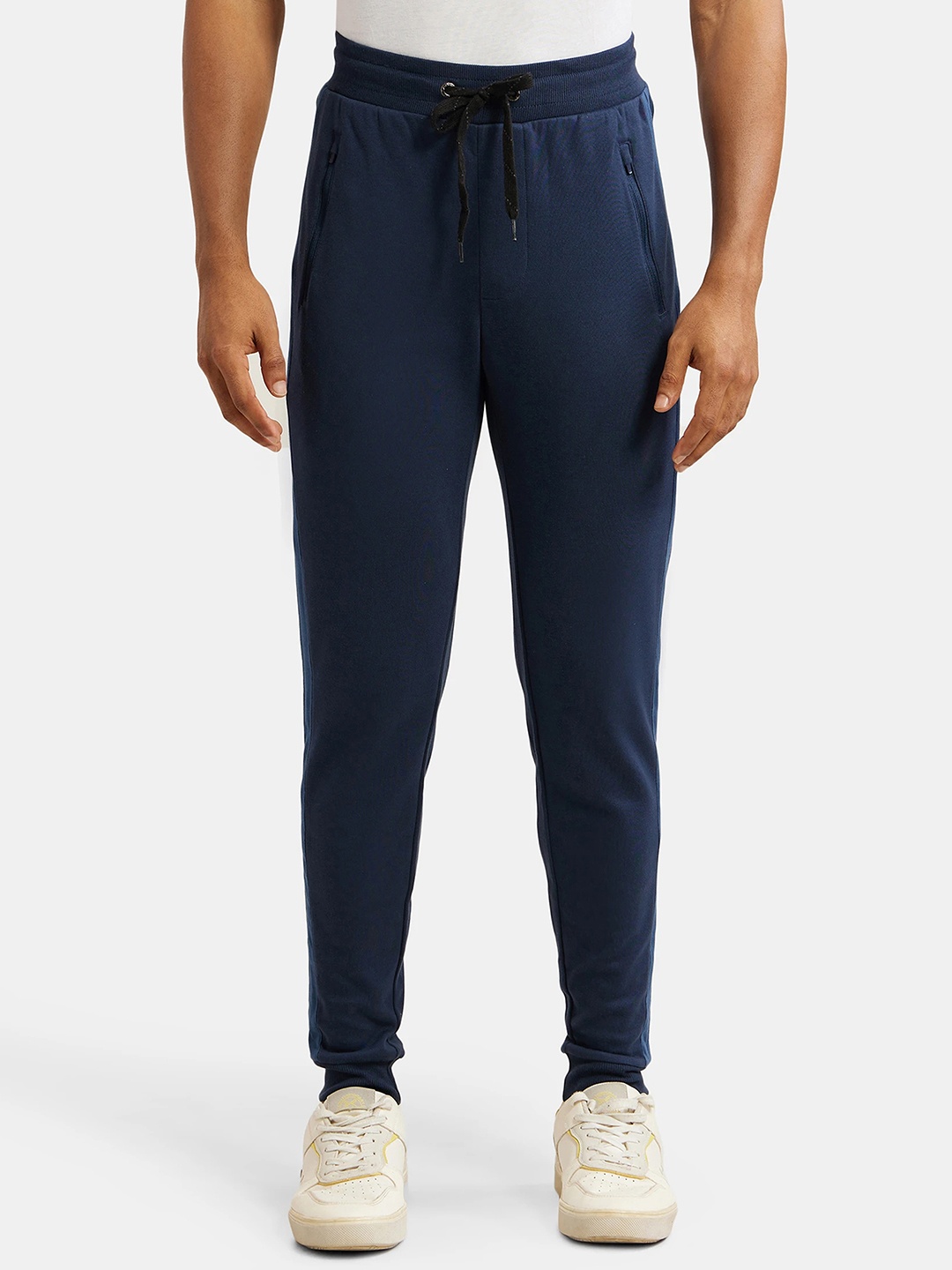 Jockey Combed Cotton Rich Slim Fit Jogger with Zipper Pockets-AM71, Navy blue
Jockey Combed Cotton Rich Slim Fit Jogger with Zipper Pockets-AM71, Navy blue