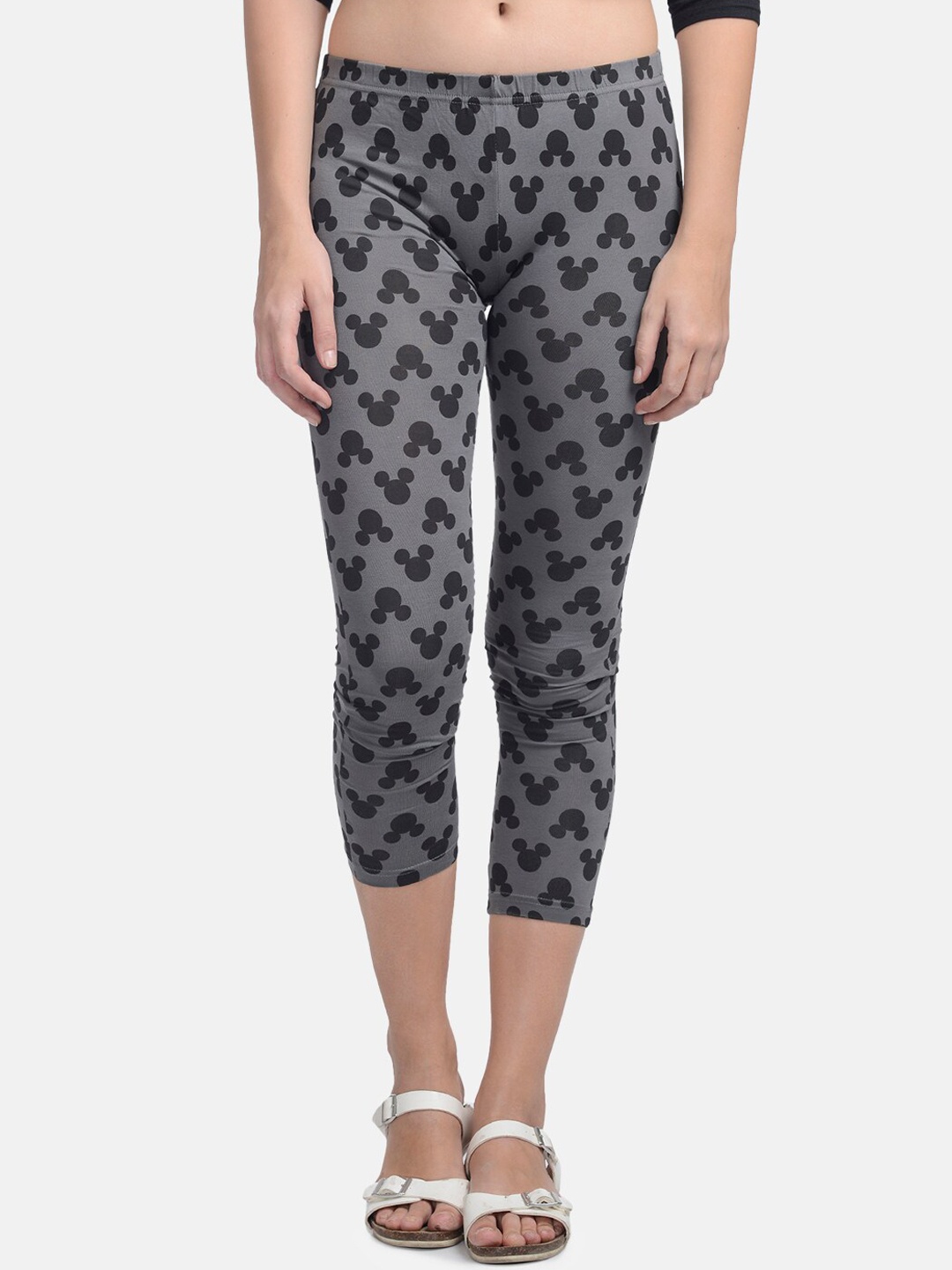 Free Authority Women Grey & Black Mickey & Friends Printed Three-Fourth Length Leggings
Free Authority Women Grey & Black Mickey & Friends Printed Three-Fourth Length Leggings