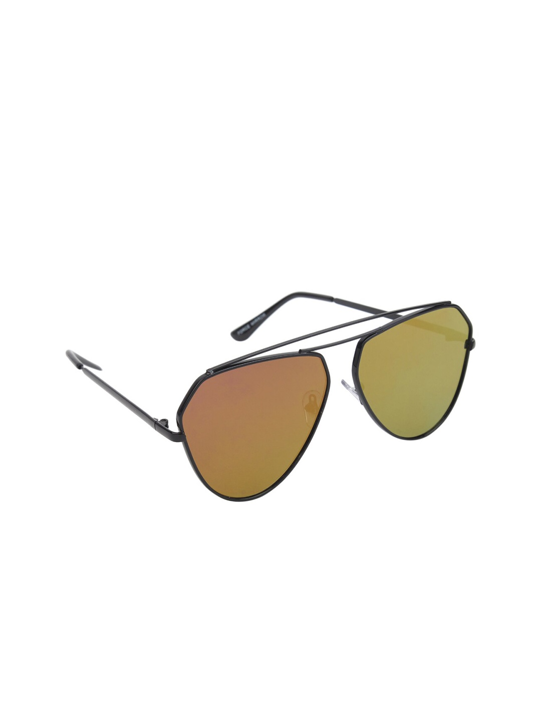 Swiss Design Unisex Mirrored Lens & Black Aviator Sunglasses with UV Protected Lens, Orange
Swiss Design Unisex Mirrored Lens & Black Aviator Sunglasses with UV Protected Lens, Orange
