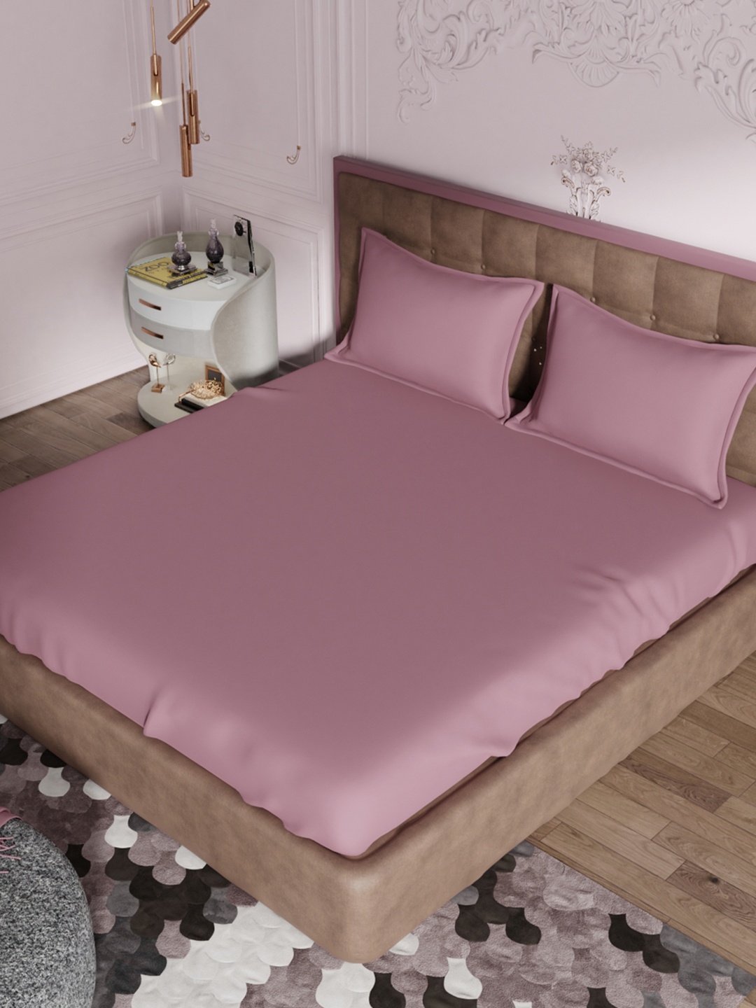 United Colors of Benetton Pink 180 TC Pure Cotton King Bedsheet with 2 Pillow Covers
United Colors of Benetton Pink 180 TC Pure Cotton King Bedsheet with 2 Pillow Covers