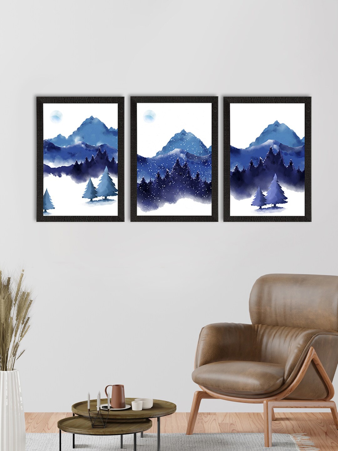 eCraftIndia Set Of 3 Blue & White Winter Day Printed Satin Matte Texture UV Art Paintings
eCraftIndia Set Of 3 Blue & White Winter Day Printed Satin Matte Texture UV Art Paintings