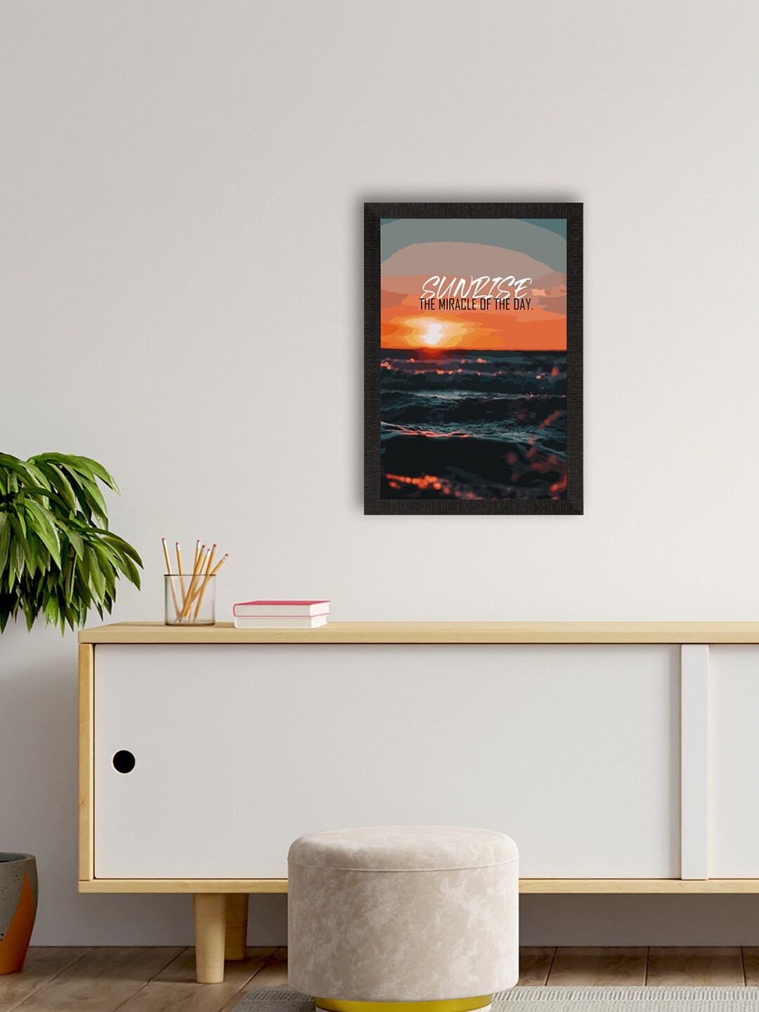 eCraftIndia Brown & Black Sunrise The Miracle Of The Day Matt Texture UV Art Painting
eCraftIndia Brown & Black Sunrise The Miracle Of The Day Matt Texture UV Art Painting