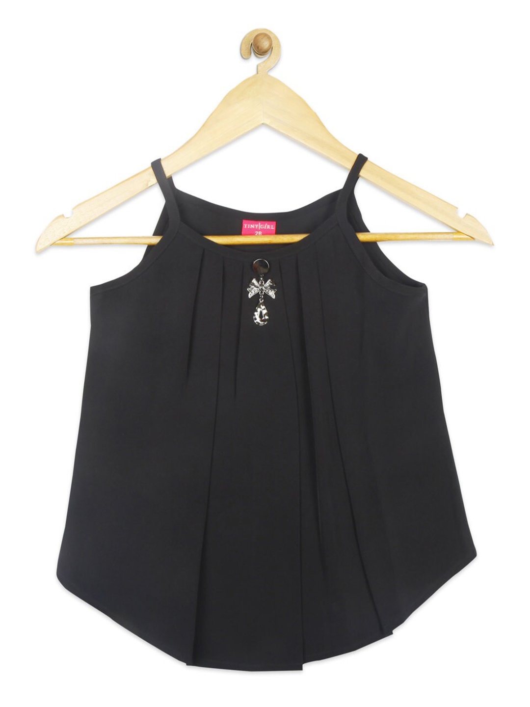 Tiny Girl Girls Black Regular Top