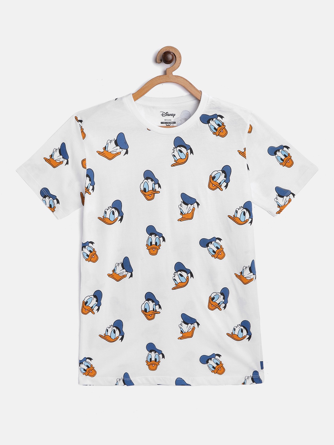 Kook N Keech Disney Teens Boys White & Blue Donald Duck Printed Pure Cotton T-shirt
Kook N Keech Disney Teens Boys White & Blue Donald Duck Printed Pure Cotton T-shirt