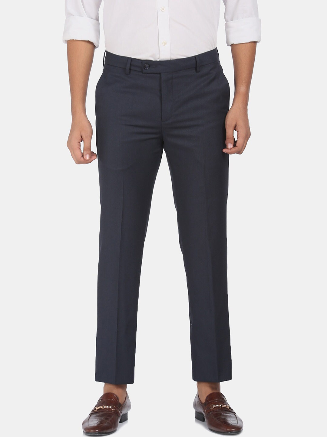 Arrow Men Blue Trousers