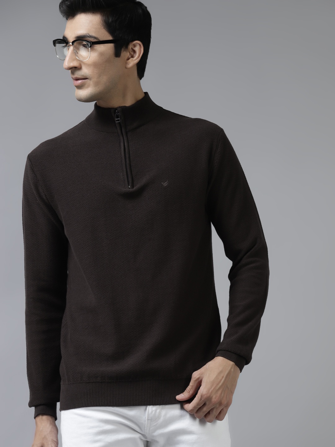 Blackberrys Men Brown Pullover