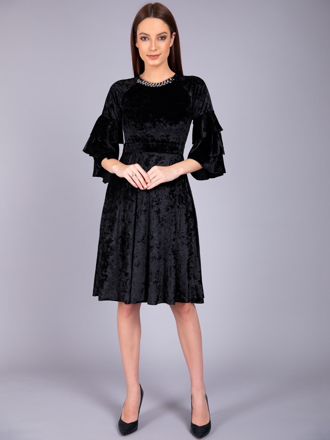 Madame Black Dress