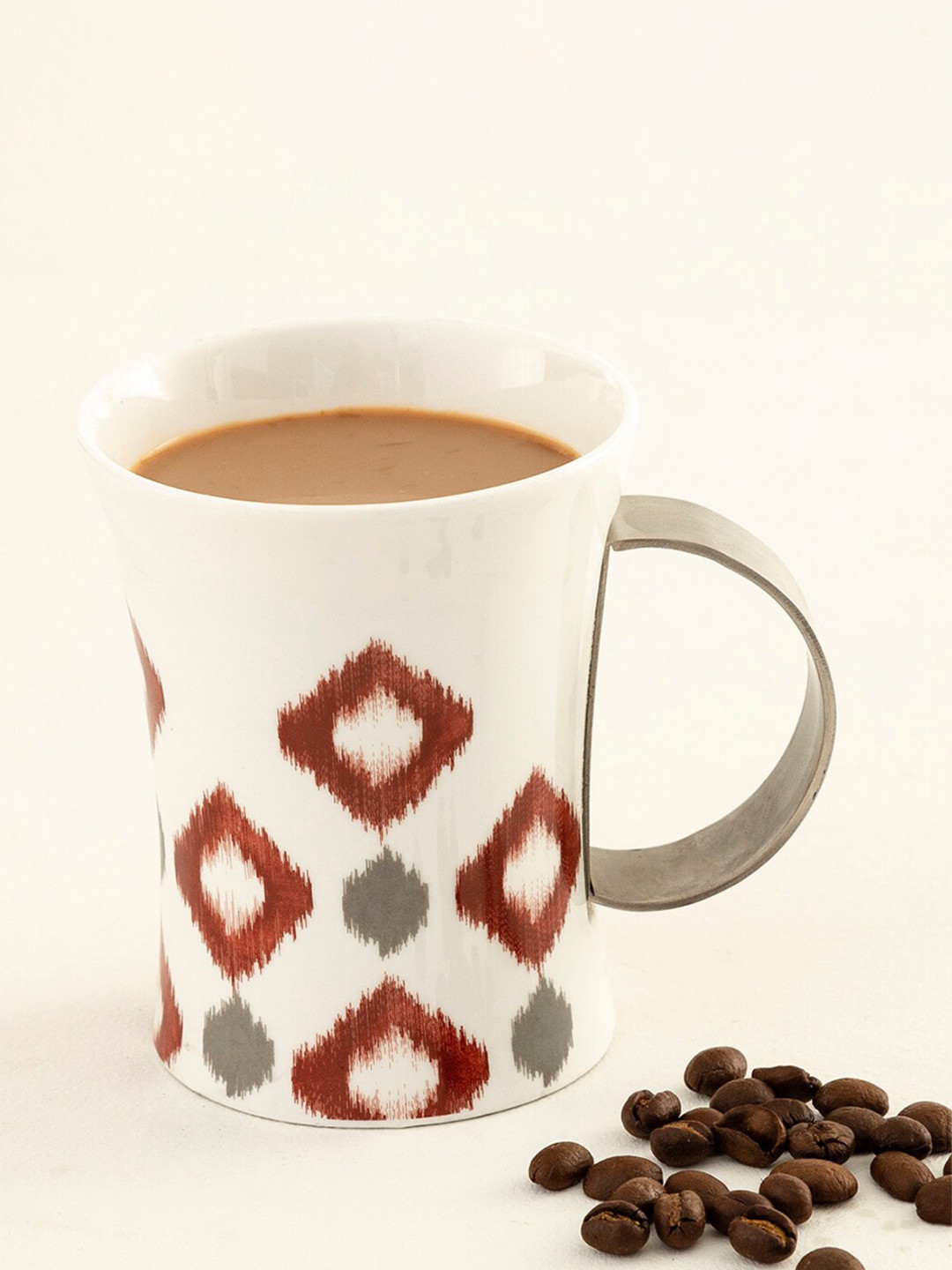 Home Centre White & Brown Printed Ceramic Glossy Mug
Home Centre White & Brown Printed Ceramic Glossy Mug