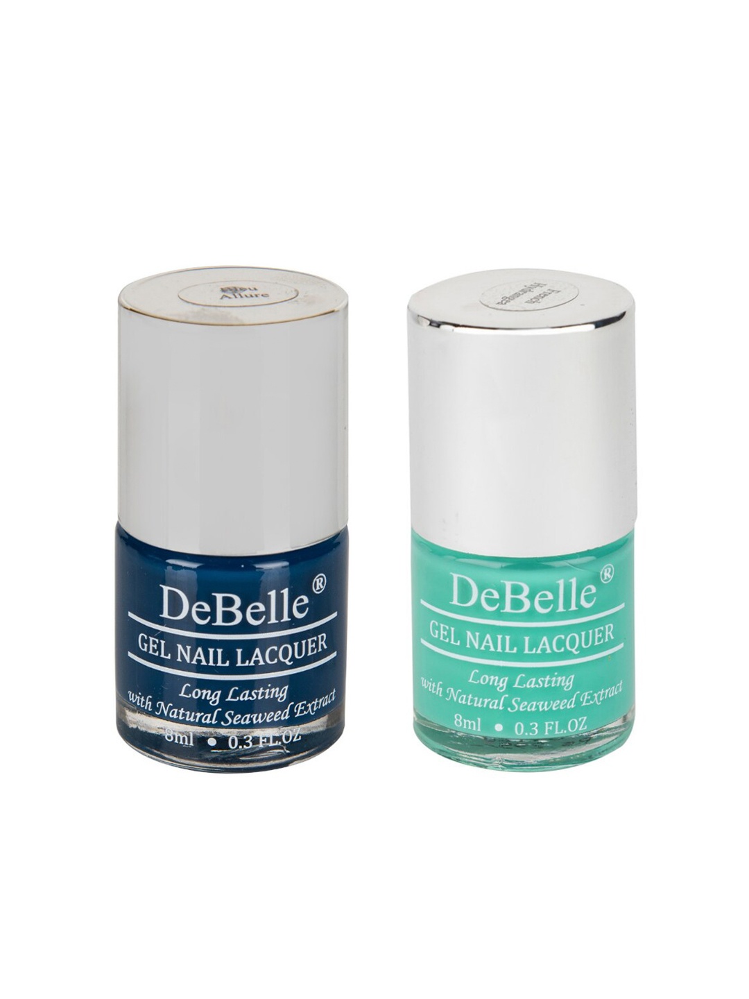DeBelle Set Of 2 Glossy Nail Polish - French Hydrangea & Bleu Allure - 8ml Ecah, Multi
DeBelle Set Of 2 Glossy Nail Polish - French Hydrangea & Bleu Allure - 8ml Ecah, Multi