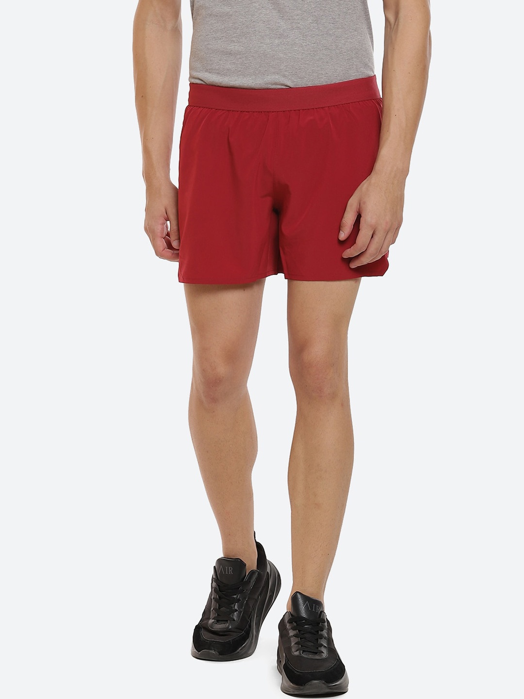 ASICS Men Red ROAD 5IN Sports Running Shorts