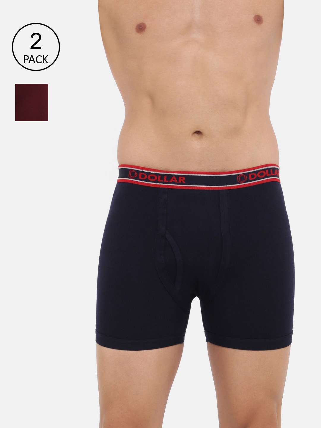 Dollar Bigboss Men Assorted Pack of 2 Combed Cotton Knitted Trunks MBTR-07-RIBRSD-PO2-CO2
Dollar Bigboss Men Assorted Pack of 2 Combed Cotton Knitted Trunks MBTR-07-RIBRSD-PO2-CO2