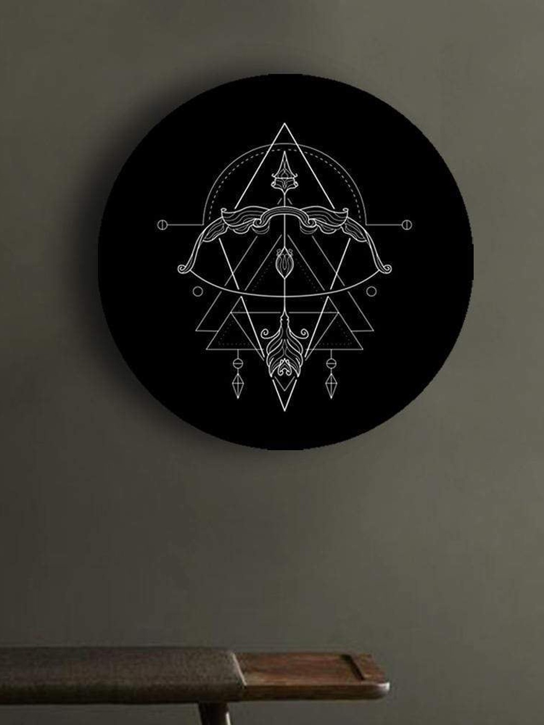 THE ARTMENT Sagittarius Matte Finish Black and White Geometry Zodiac Canvas Wall Art
THE ARTMENT Sagittarius Matte Finish Black and White Geometry Zodiac Canvas Wall Art
