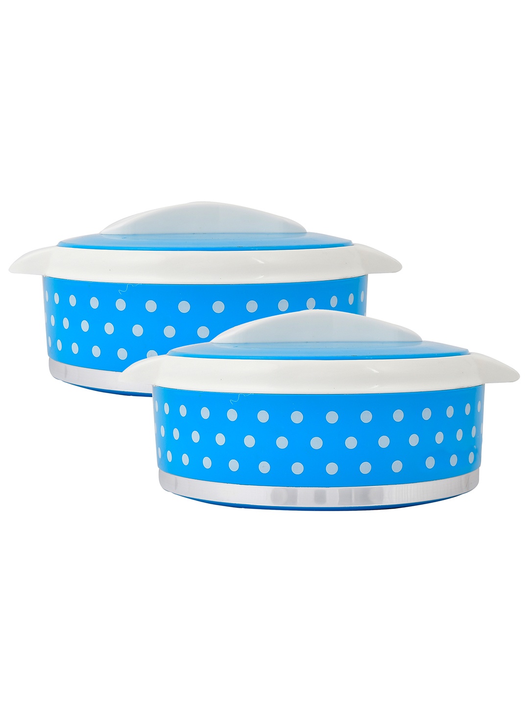Kuber Industries Pack Of 2 Blue & White Dot Printed Inner Steel Casserole With Lid 1500ml
Kuber Industries Pack Of 2 Blue & White Dot Printed Inner Steel Casserole With Lid 1500ml