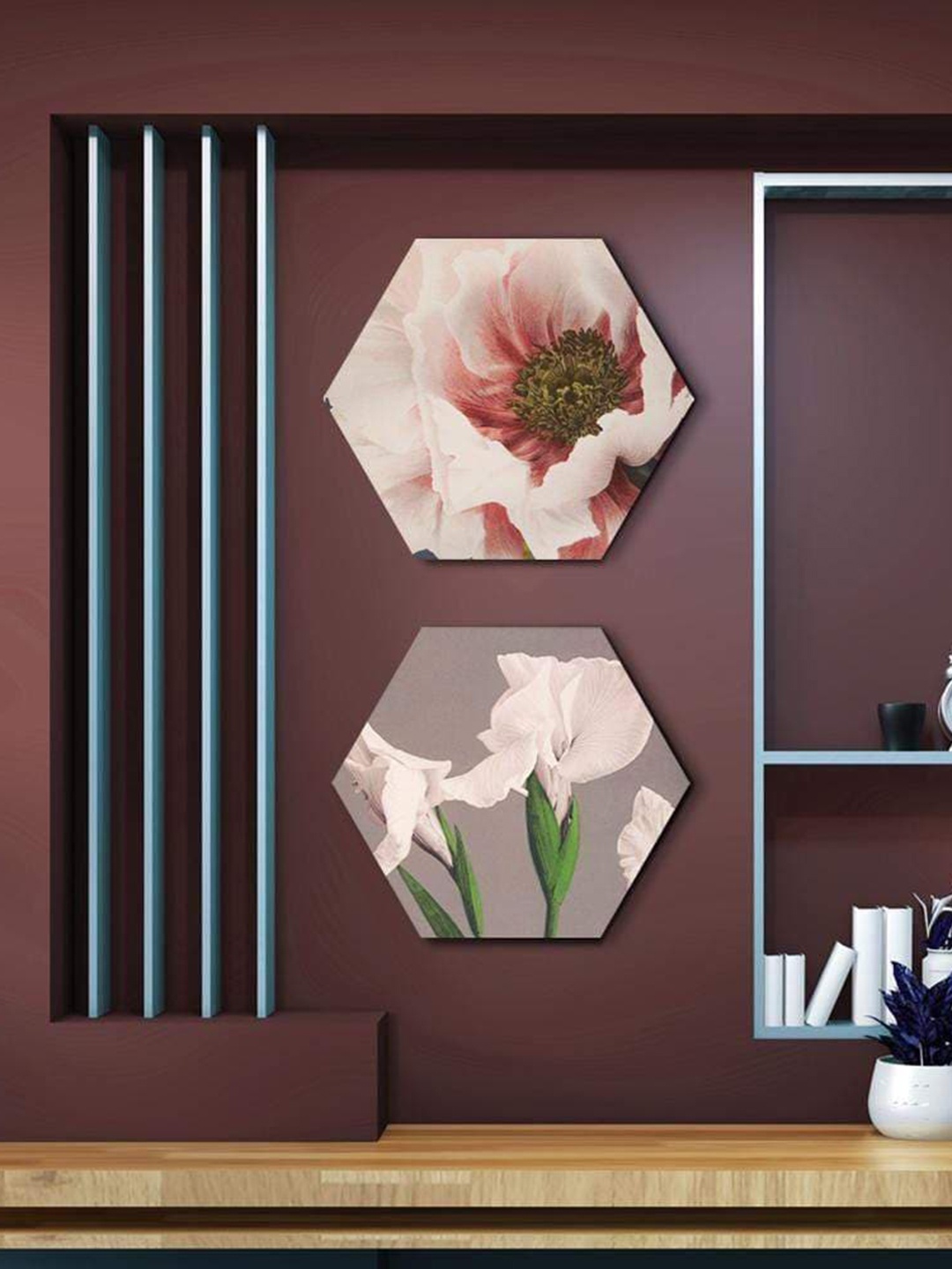 THE ARTMENT Multicoloured Set of 2 Matte Finish Bloom Your Way Canvas Wall Arts, Multi
THE ARTMENT Multicoloured Set of 2 Matte Finish Bloom Your Way Canvas Wall Arts, Multi