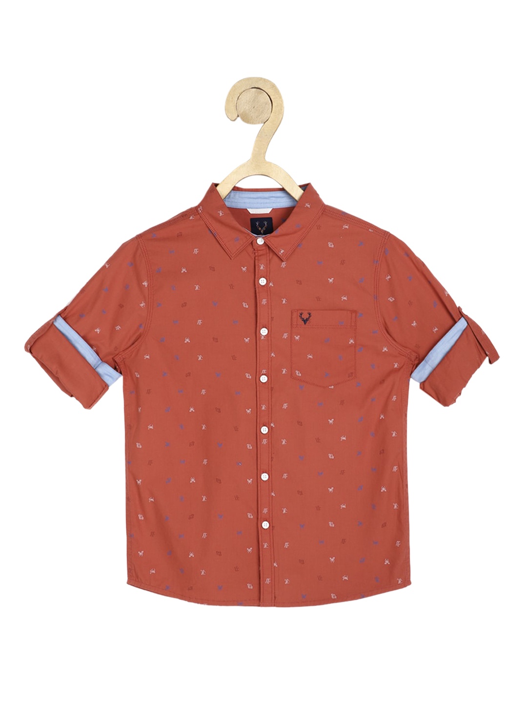Allen Solly Junior Boys Red Slim Fit Opaque Micro Ditsy Printed Pure Cotton Casual Shirt
Allen Solly Junior Boys Red Slim Fit Opaque Micro Ditsy Printed Pure Cotton Casual Shirt