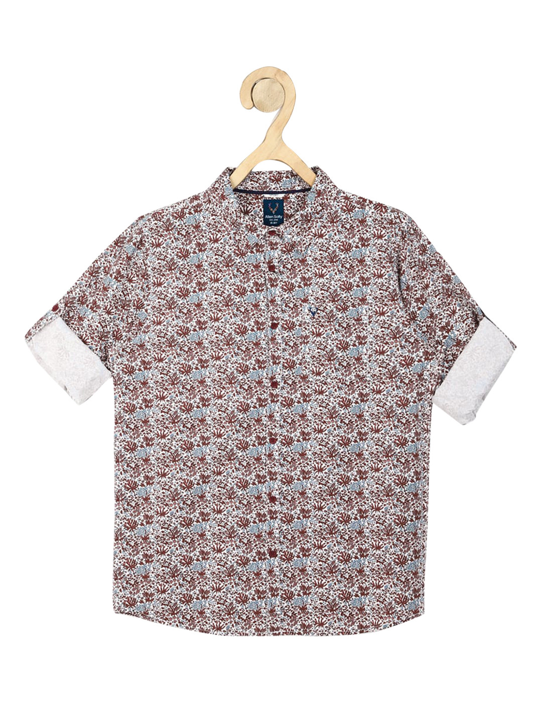 Allen Solly Junior Boys Maroon & Blue Slim Fit Floral Printed Pure Cotton Casual Shirt
Allen Solly Junior Boys Maroon & Blue Slim Fit Floral Printed Pure Cotton Casual Shirt