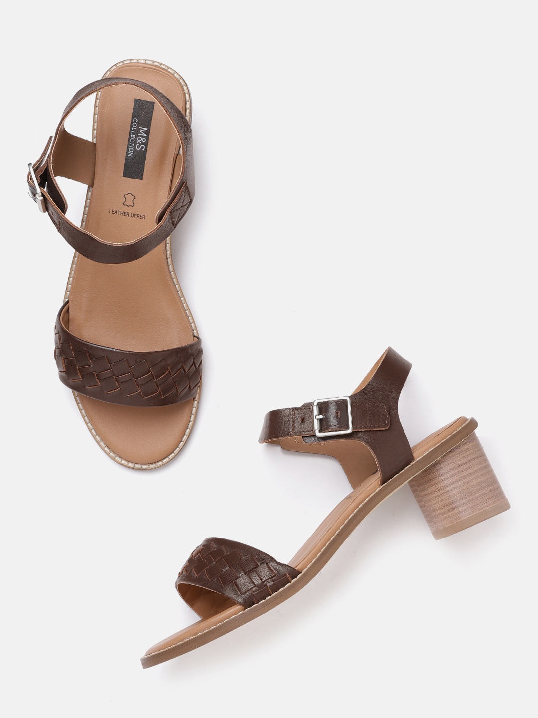 Marks & Spencer Brown Platform Pumps
