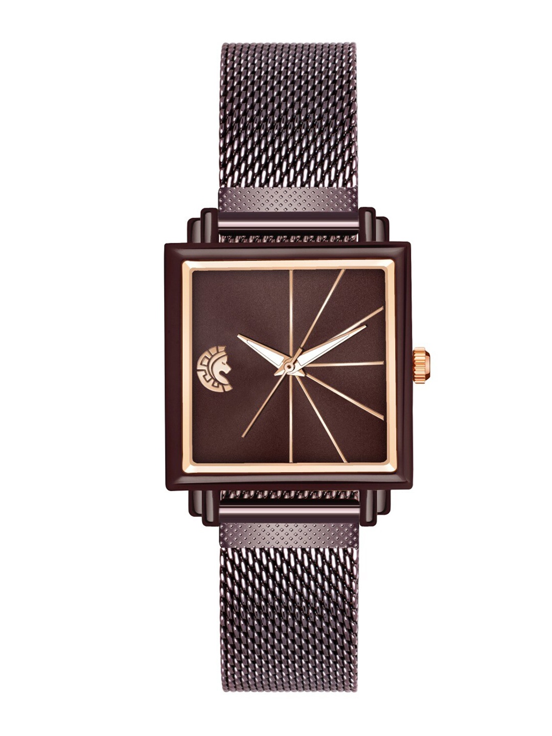 STUDIO ETHENO Women Brown Stainless Steel Bracelet Style Straps Analogue Watch SQ-BR-BR
STUDIO ETHENO Women Brown Stainless Steel Bracelet Style Straps Analogue Watch SQ-BR-BR