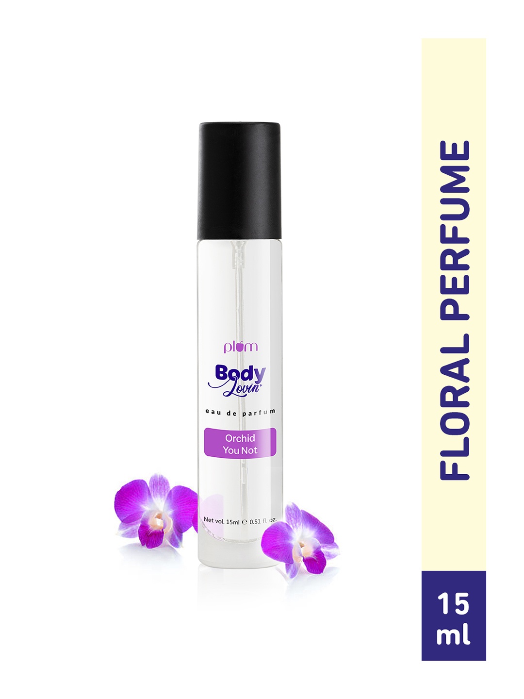 Plum Women BodyLovin' Orchid-You-Not Long Lasting Fresh Floral Eau De Parfum - 15ml, White
Plum Women BodyLovin' Orchid-You-Not Long Lasting Fresh Floral Eau De Parfum - 15ml, White