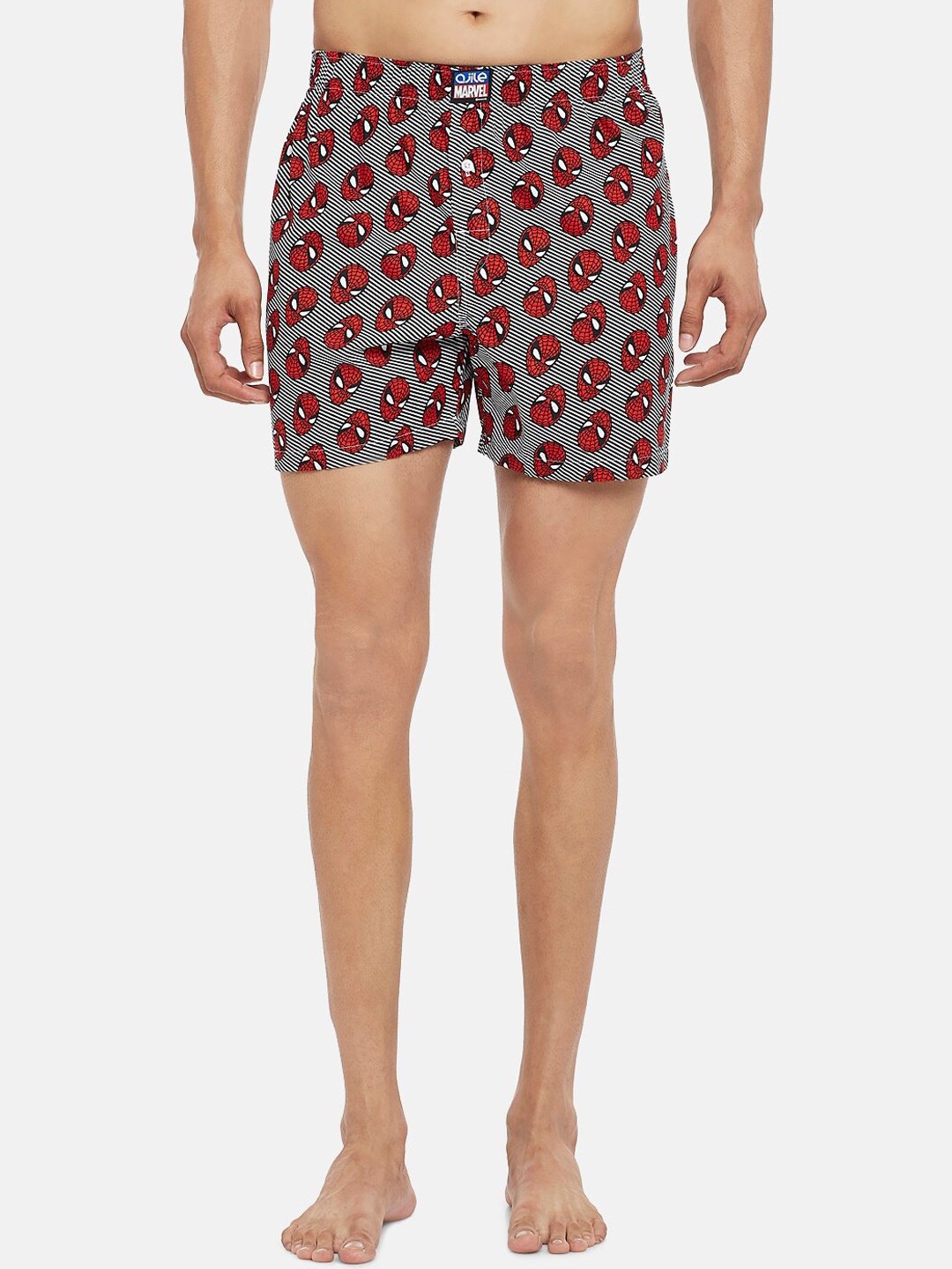 Ajile by Pantaloons Men Red & Black Spider-Man Printed Pure Cotton Boxers 8905172725787
Ajile by Pantaloons Men Red & Black Spider-Man Printed Pure Cotton Boxers 8905172725787