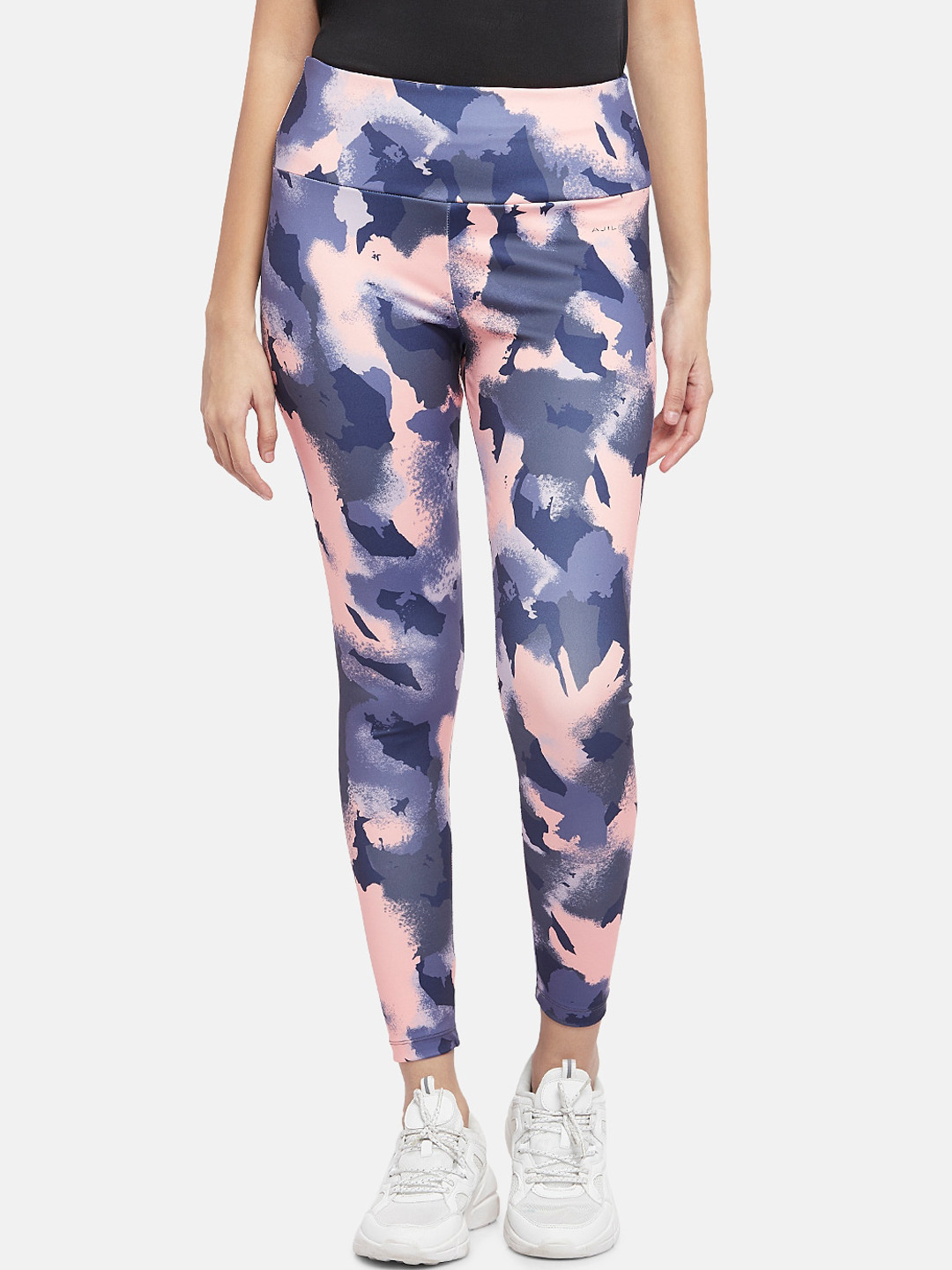 Ajile by Pantaloons Women Pink & Grey Printed Ankle-Length Tights
Ajile by Pantaloons Women Pink & Grey Printed Ankle-Length Tights