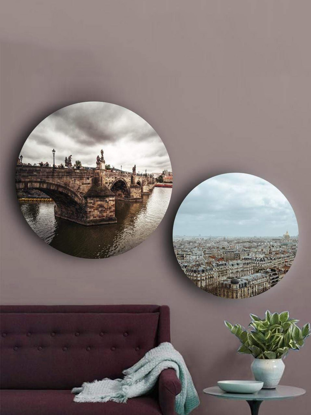THE ARTMENT Set of 2 Multicoloured World of Stone Canvas Matte Finish Wall Arts, Multi
THE ARTMENT Set of 2 Multicoloured World of Stone Canvas Matte Finish Wall Arts, Multi