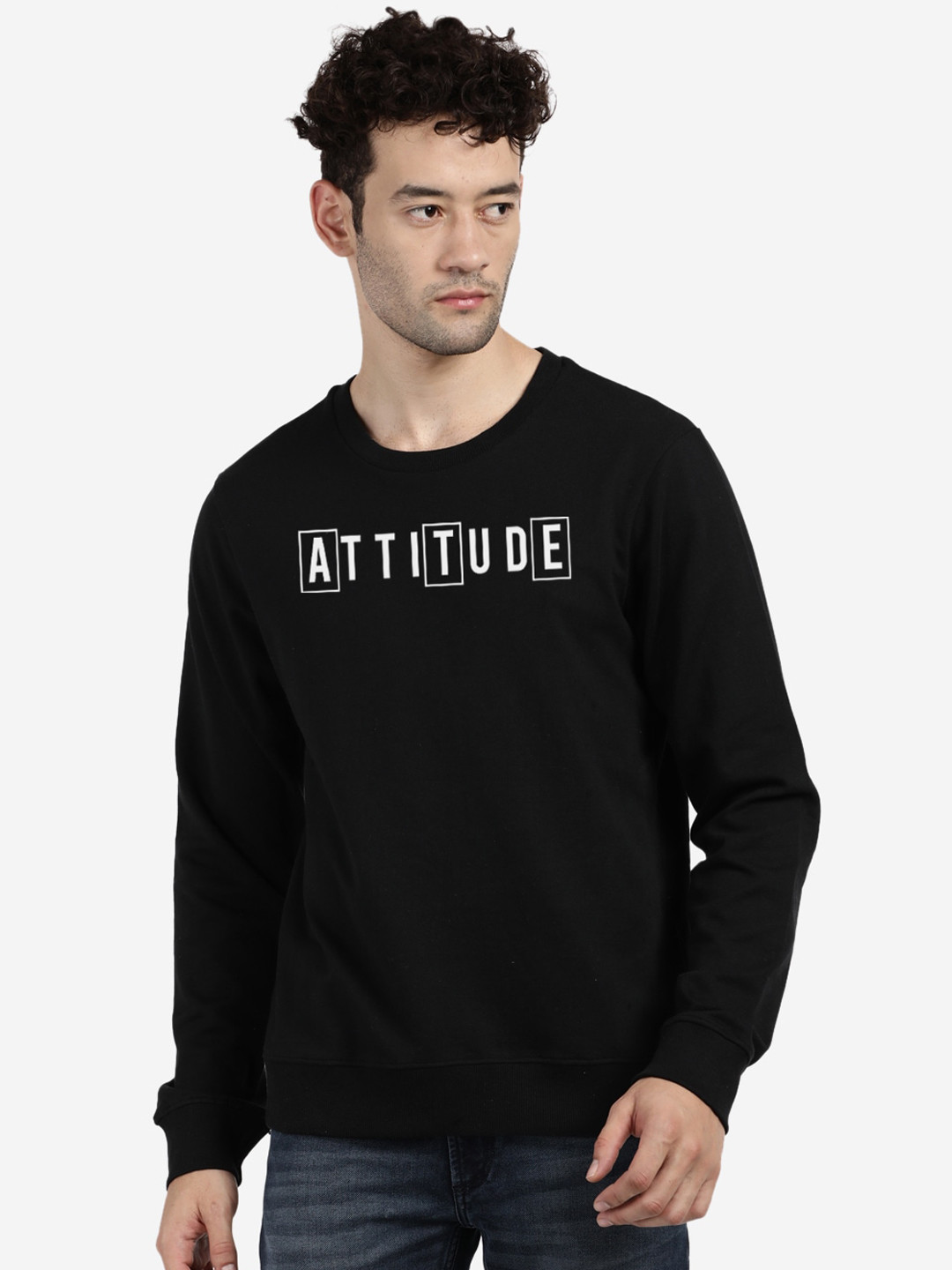 MASH UNLIMITED Men Black Printed Sweatshirt
MASH UNLIMITED Men Black Printed Sweatshirt