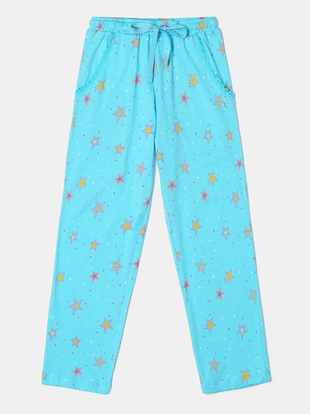 Jockey Girls Cotton Printed Relaxed Fit Pyjama With Drawstrings Closure-RG04, Blue
Jockey Girls Cotton Printed Relaxed Fit Pyjama With Drawstrings Closure-RG04, Blue