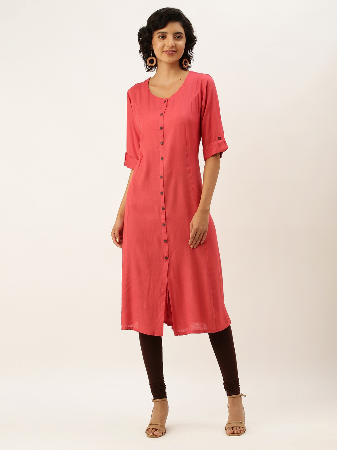 ZOLA Women Pink Kurta