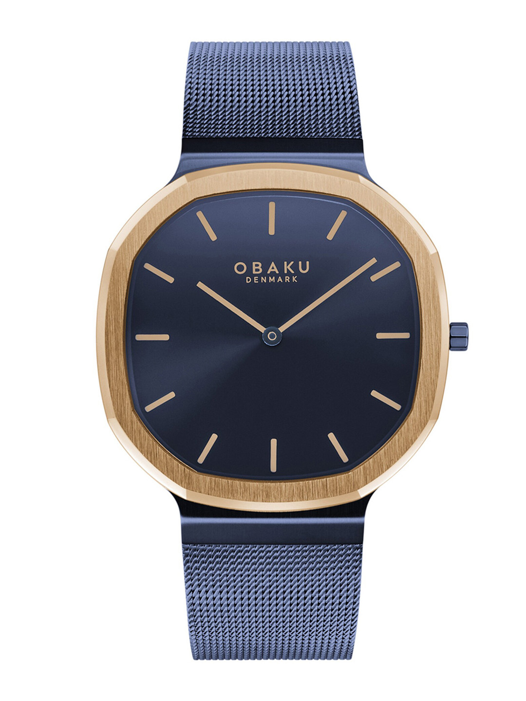 Obaku Men Blue Brass Embellished Dial & Blue Stainless Steel Straps Analogue Watch V253GXSLML
Obaku Men Blue Brass Embellished Dial & Blue Stainless Steel Straps Analogue Watch V253GXSLML