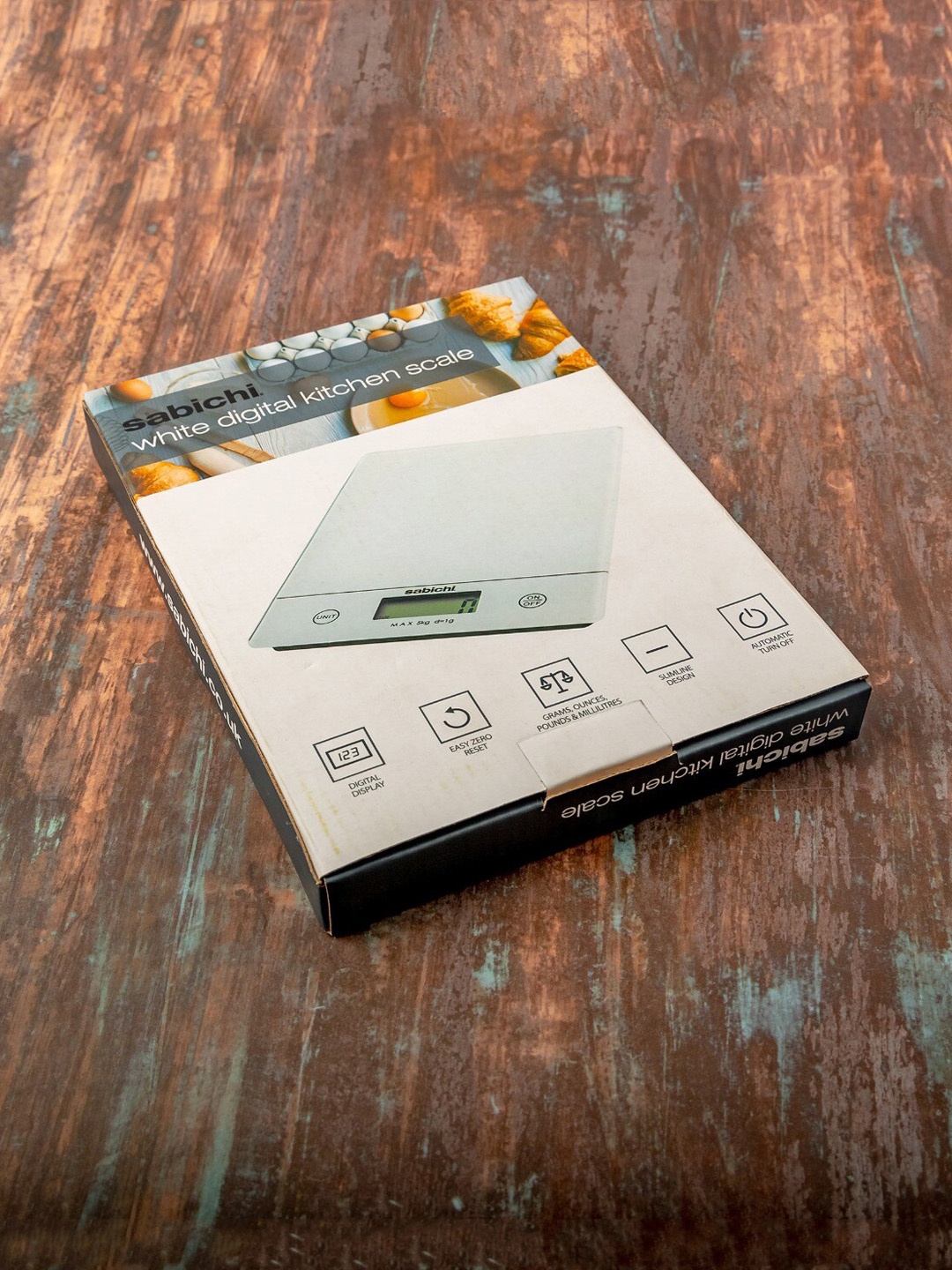 Sabichi White Digital Kitchen Scale