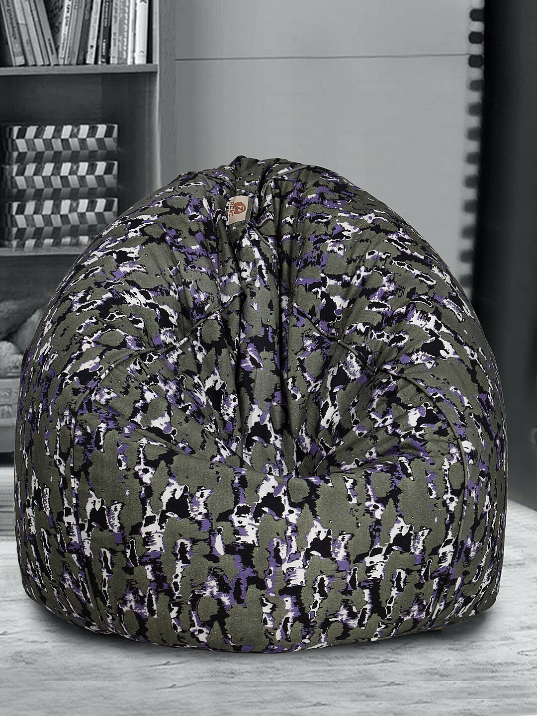 REME Green Purple Bean Bag Cover
REME Green Purple Bean Bag Cover