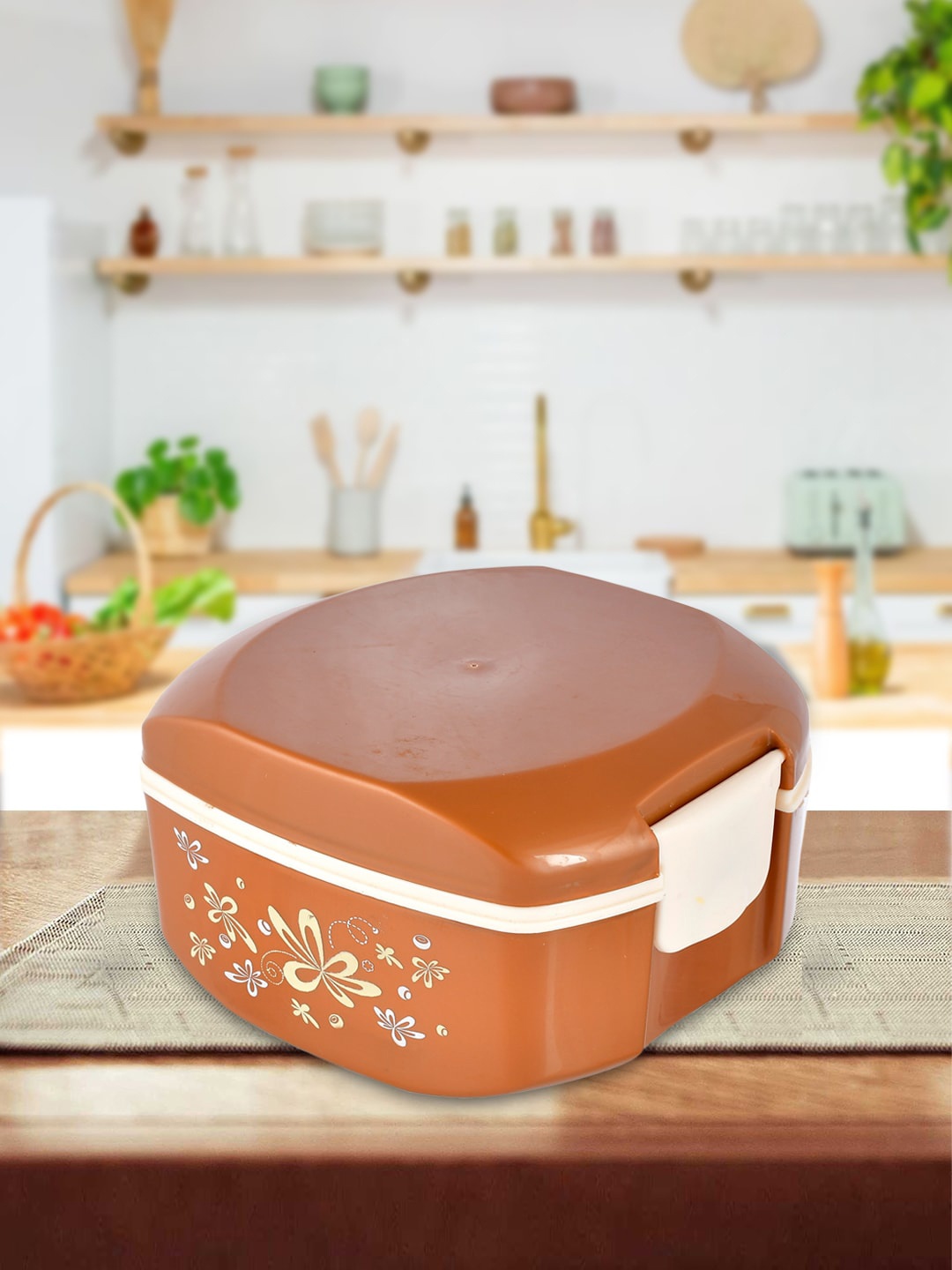 Kuber Industries Unisex Brown & White Floral Printed Inner Steel Insulated Lunch Box With 1 Steel Pickel Box
Kuber Industries Unisex Brown & White Floral Printed Inner Steel Insulated Lunch Box With 1 Steel Pickel Box