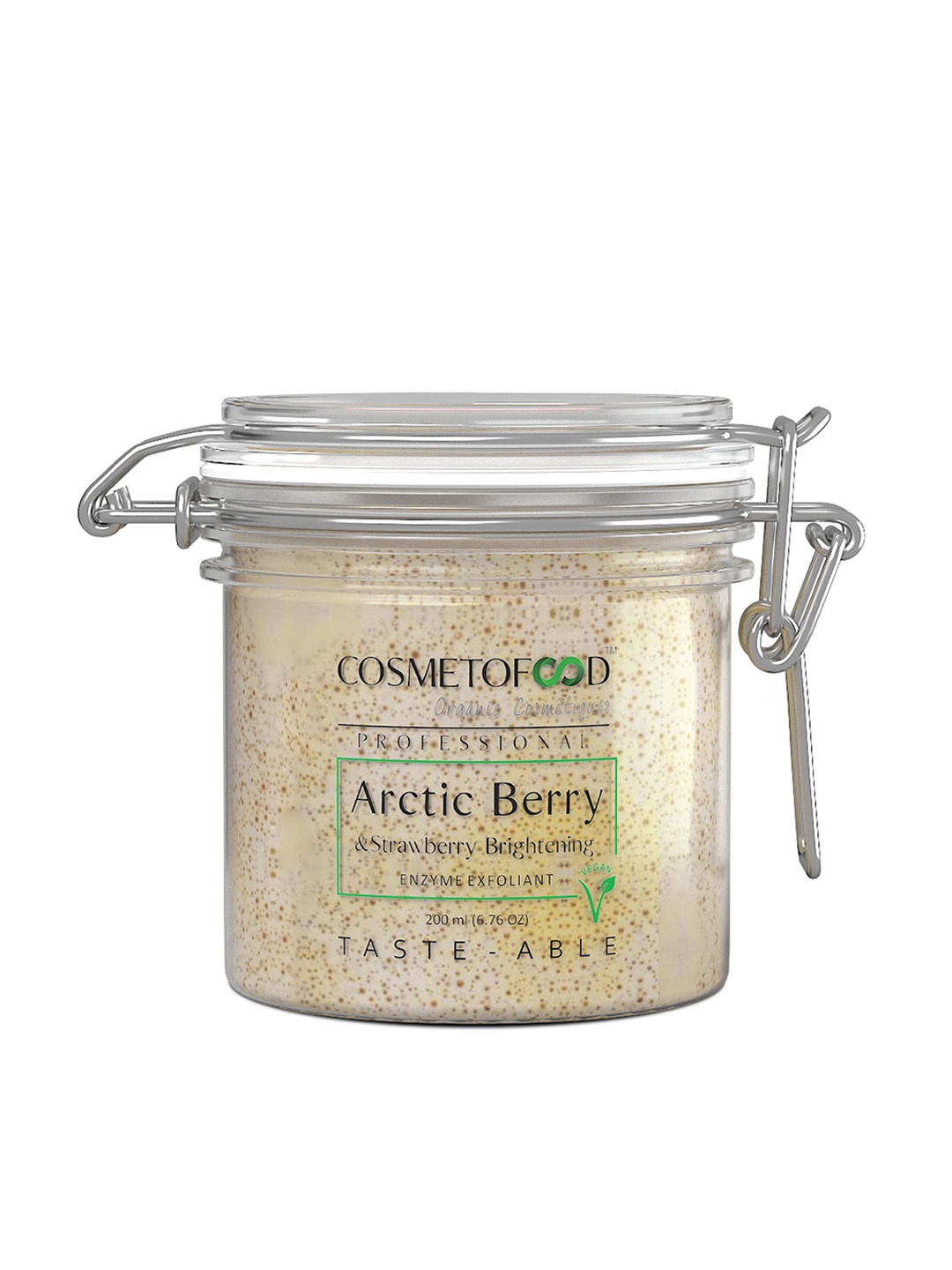 COSMETOFOOD Arctic Berry & Strawberry Brightening Enzyme Exfoliant Face Scrub 200 ml, Na
COSMETOFOOD Arctic Berry & Strawberry Brightening Enzyme Exfoliant Face Scrub 200 ml, Na