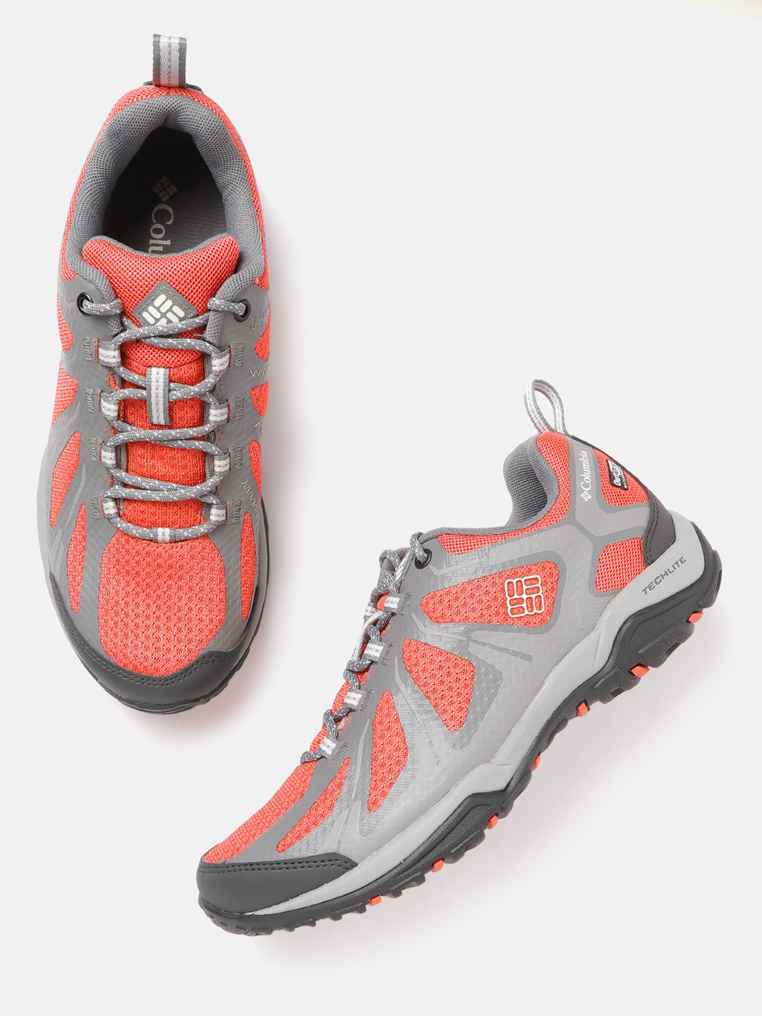Columbia Women Coral & Grey PEAKFREAK XCRSN II XCEL LOW OUTDRY Trekking Non-Marking Shoes
Columbia Women Coral & Grey PEAKFREAK XCRSN II XCEL LOW OUTDRY Trekking Non-Marking Shoes