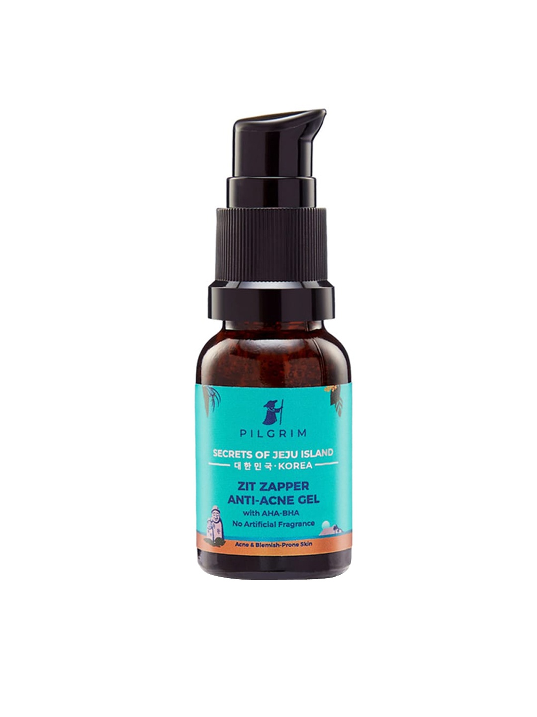 Pilgrim Acne Spot Treatment Zit Zapper Gel with AHA -BHA for Acne-Prone Skin - 15g, Blue
Pilgrim Acne Spot Treatment Zit Zapper Gel with AHA -BHA for Acne-Prone Skin - 15g, Blue