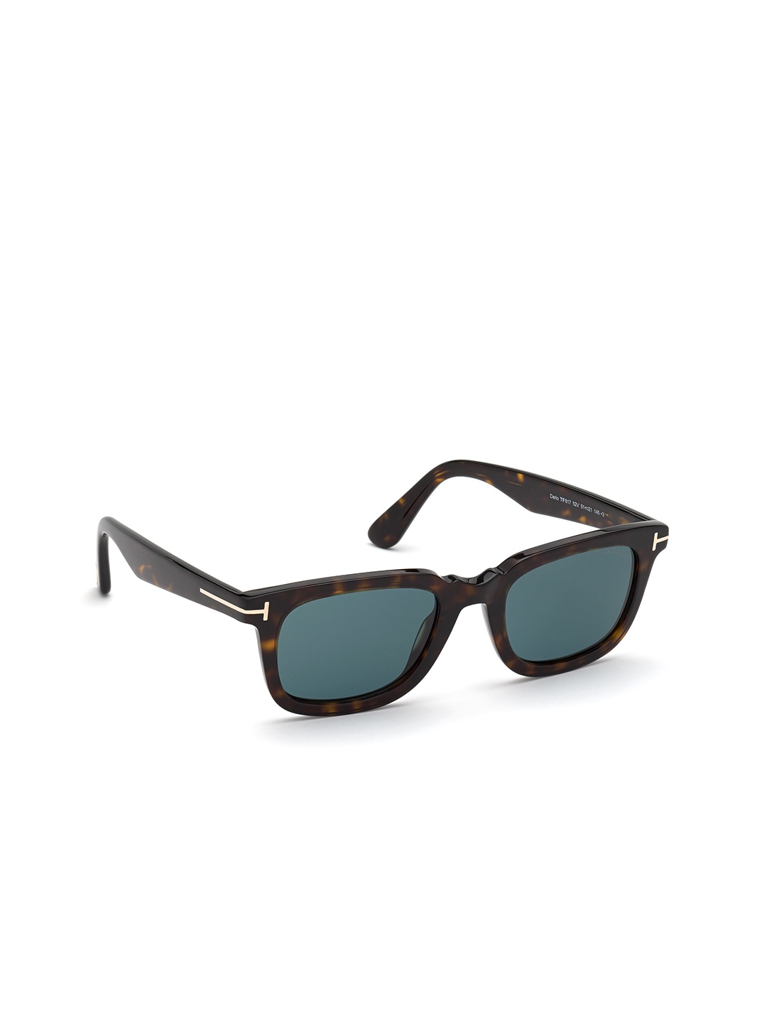 Tom Ford Men Blue Lens & Brown Square Sunglasses with UV Protected Lens FT0817 53 52V
Tom Ford Men Blue Lens & Brown Square Sunglasses with UV Protected Lens FT0817 53 52V