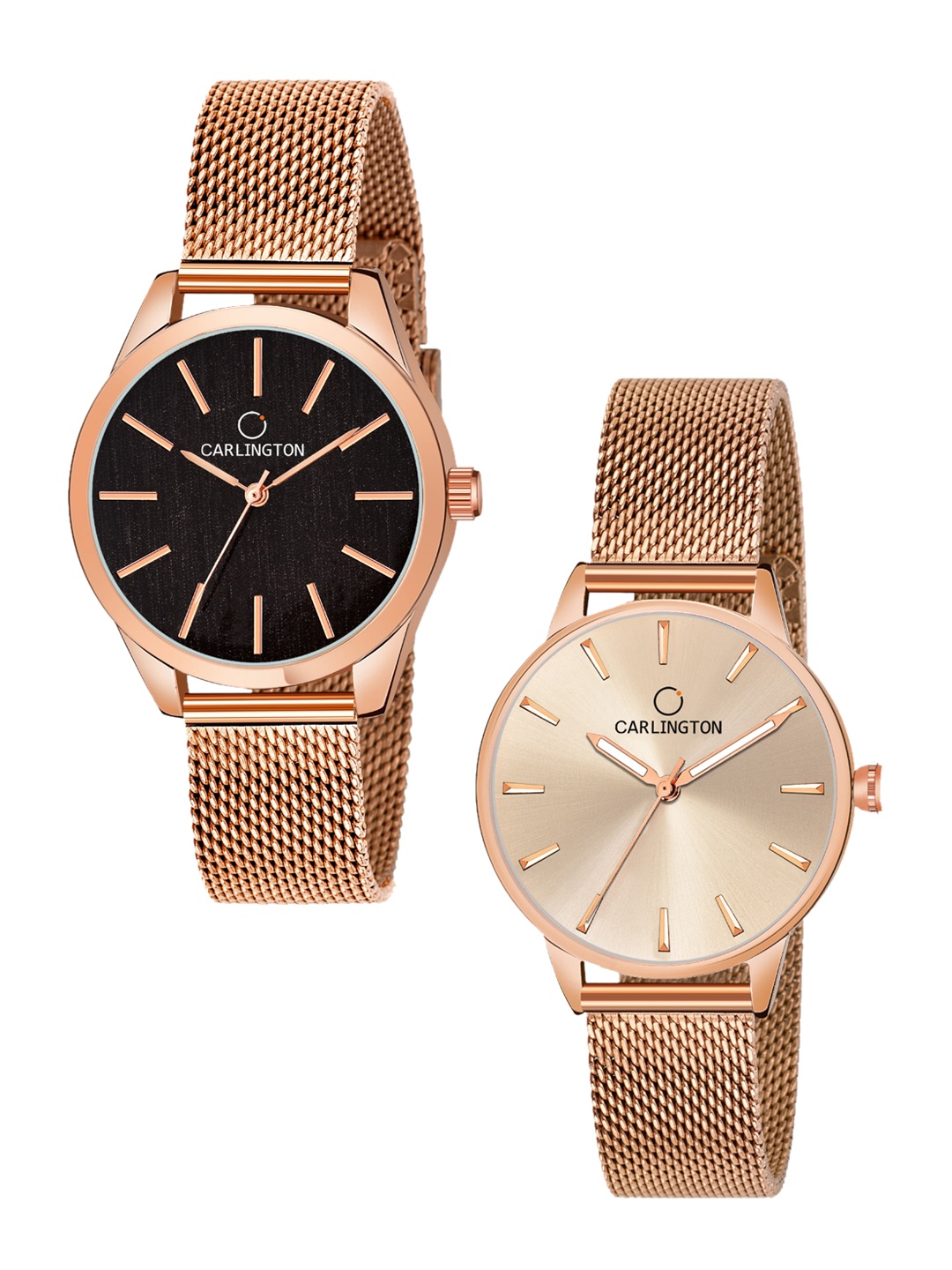 CARLINGTON Women Multicoloured Dial & Multicoloured Stainless Steel Bracelet Style Straps Analogue Watch, Multi
CARLINGTON Women Multicoloured Dial & Multicoloured Stainless Steel Bracelet Style Straps Analogue Watch, Multi