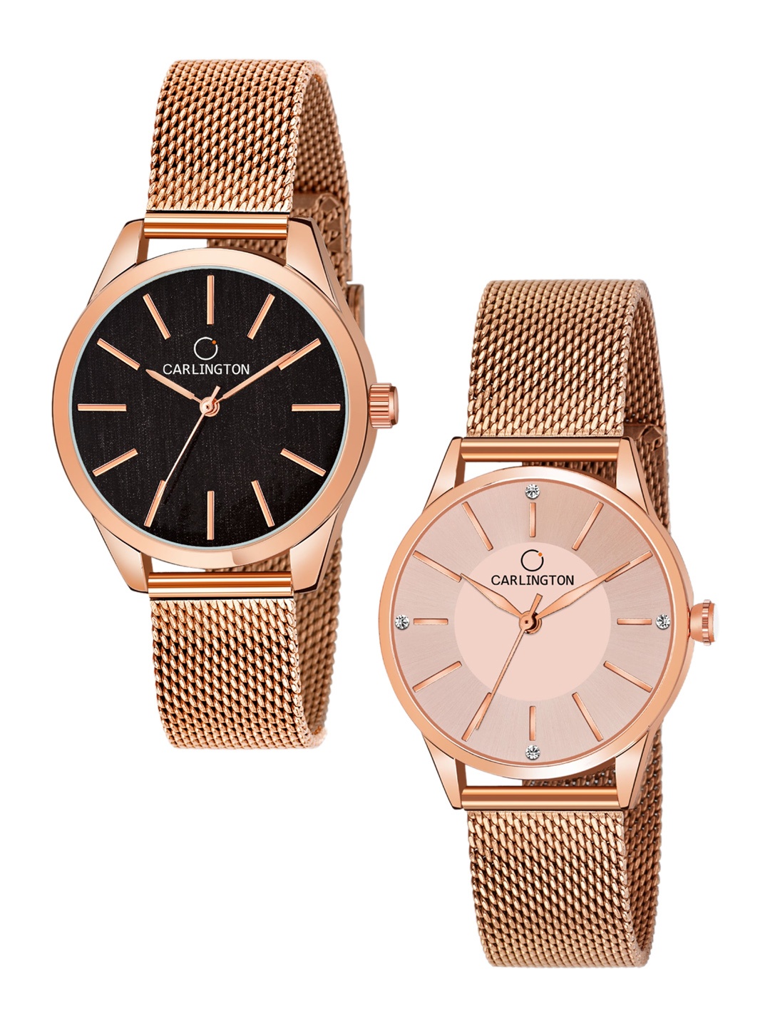CARLINGTON Women Multicoloured Dial & Multicoloured Stainless Steel Bracelet Style Straps Analogue Watch, Multi
CARLINGTON Women Multicoloured Dial & Multicoloured Stainless Steel Bracelet Style Straps Analogue Watch, Multi