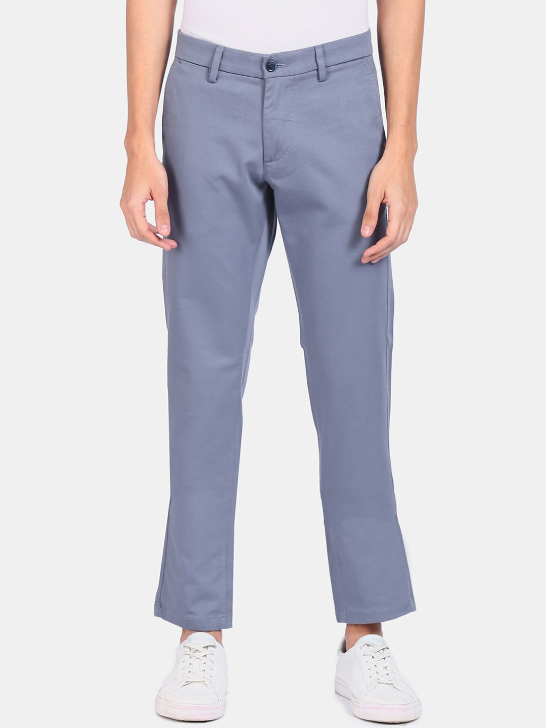 Arrow Sport Men Blue Trousers
