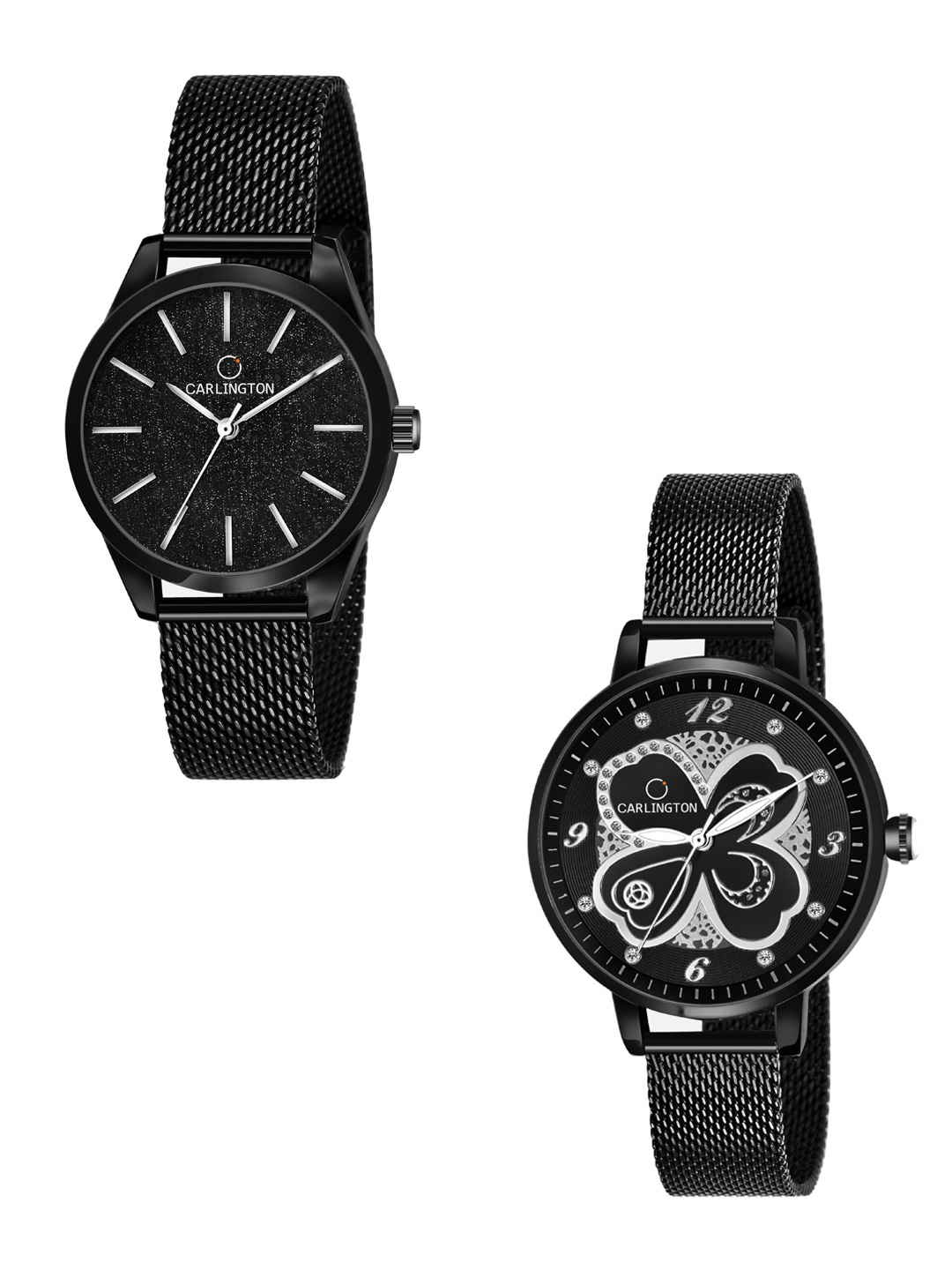 CARLINGTON Women Multicoloured Dial Stainless Steel Bracelet Style Straps Analogue Watch, Multi
CARLINGTON Women Multicoloured Dial Stainless Steel Bracelet Style Straps Analogue Watch, Multi
