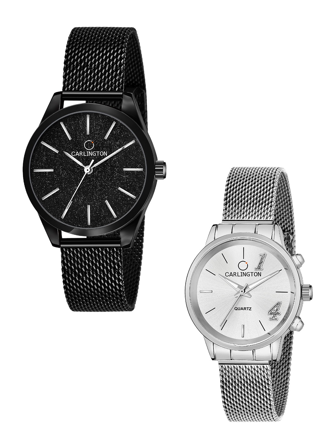 CARLINGTON Women Multicoloured Dial & Multicoloured Stainless Steel Bracelet Style Straps Analogue Watch, Multi
CARLINGTON Women Multicoloured Dial & Multicoloured Stainless Steel Bracelet Style Straps Analogue Watch, Multi