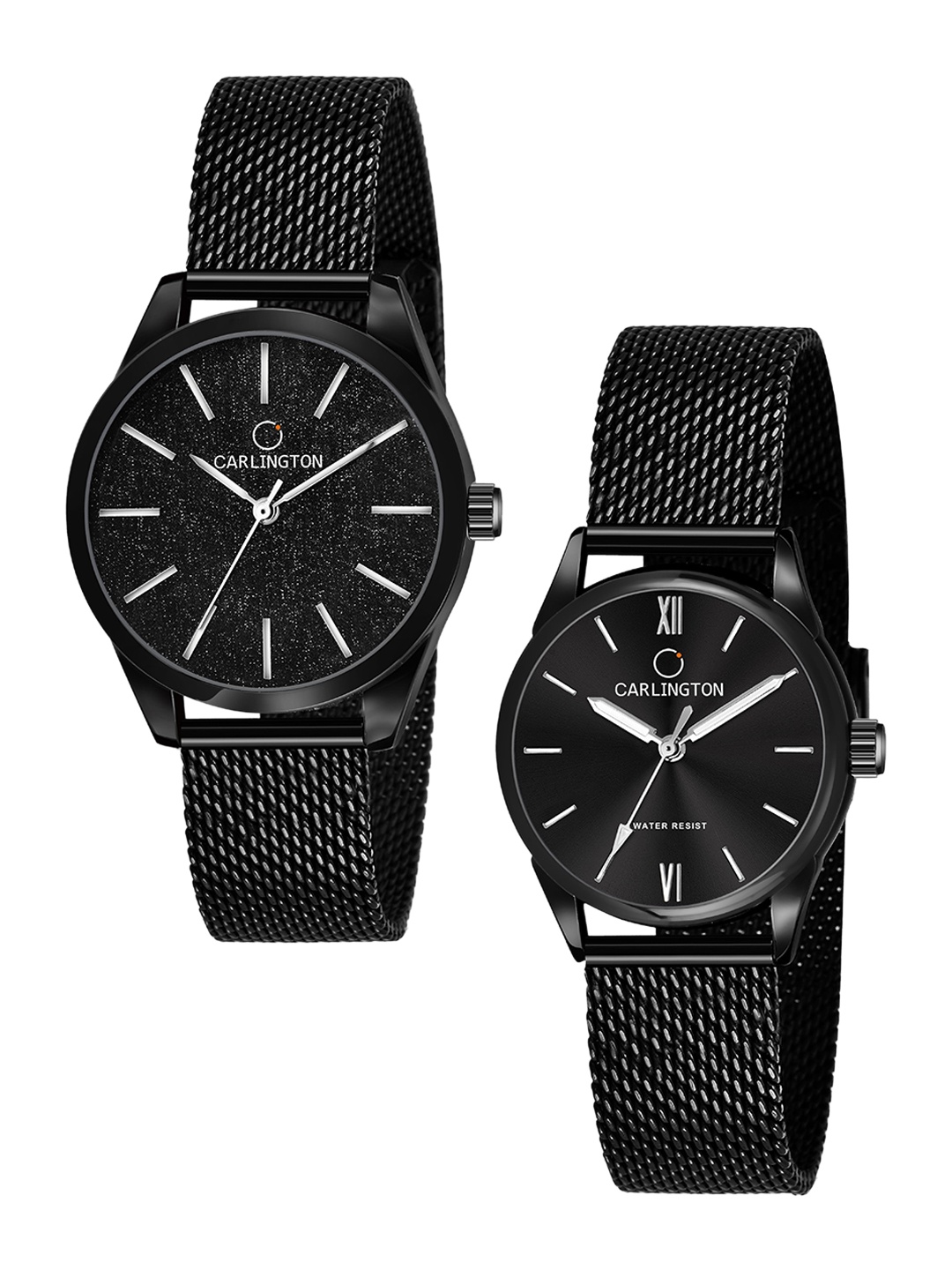 CARLINGTON Women Pack of 2 Multicoloured Dial & Multicoloured BraceletStyle Analogue Watch, Multi
CARLINGTON Women Pack of 2 Multicoloured Dial & Multicoloured BraceletStyle Analogue Watch, Multi