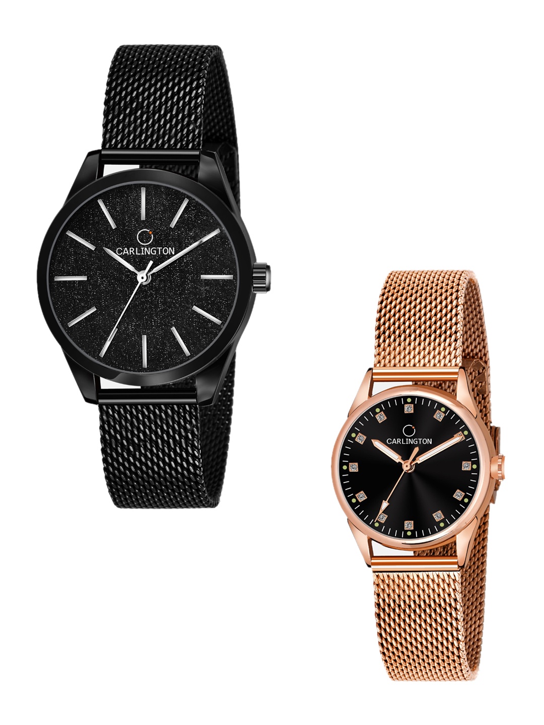 CARLINGTON Women Multicoloured Dial & Multicoloured Stainless Steel Bracelet Style Straps Analogue Watch, Multi
CARLINGTON Women Multicoloured Dial & Multicoloured Stainless Steel Bracelet Style Straps Analogue Watch, Multi