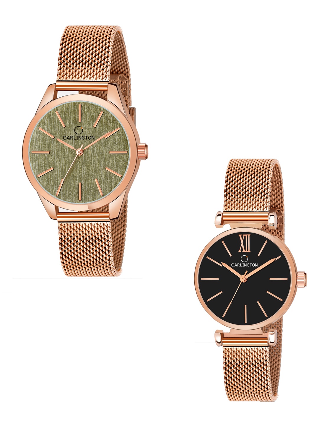 CARLINGTON Women Multicoloured Dial & Multicoloured Stainless Steel Bracelet Style Straps Analogue Watch, Multi
CARLINGTON Women Multicoloured Dial & Multicoloured Stainless Steel Bracelet Style Straps Analogue Watch, Multi