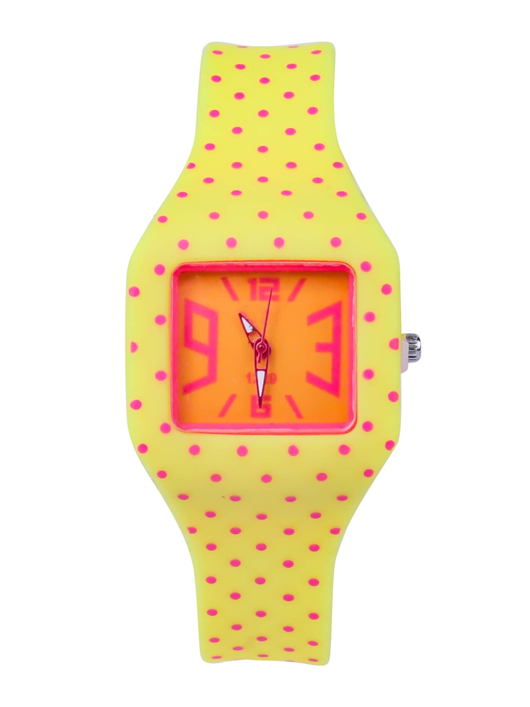 Spiky Unisex Kids Yellow Embellished Dial & Yellow Textured Straps Analogue Multi Function Watch
Spiky Unisex Kids Yellow Embellished Dial & Yellow Textured Straps Analogue Multi Function Watch